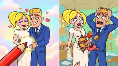 Draw or Delete LoveStory